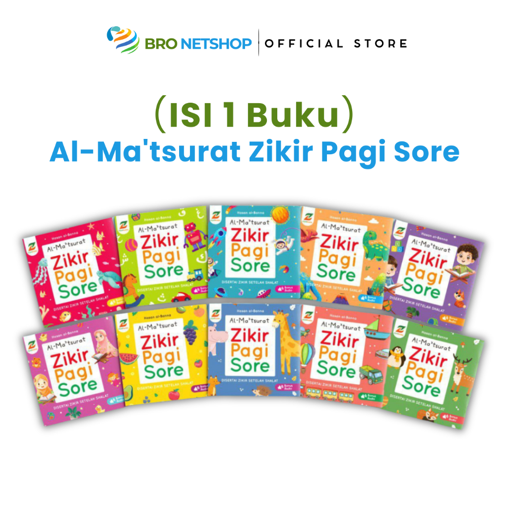 Buku Saku Doa Dzikir Zikir Pagi Sore Setelah Sholat Souvenir Lipat Murah
