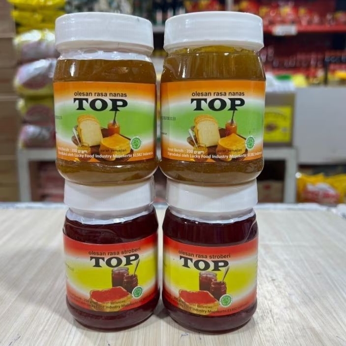 

Top Selai / Olesan Selai Rasa Nenas Dan Stroberi 200 gram