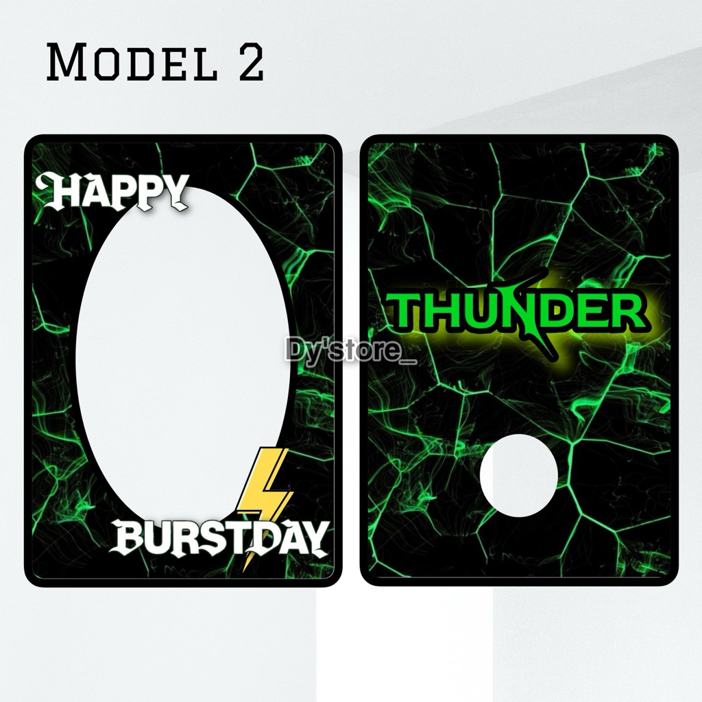 

Card Holder Seventeen Thunder Acrylic Cahol