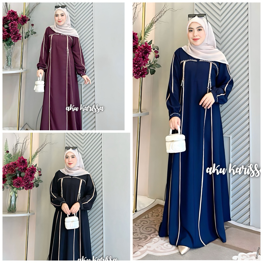 Ainaya dress aku karissa - Gamis aku karissa - Aku karissa gamis ainaya - Ainaya dres aku karissa