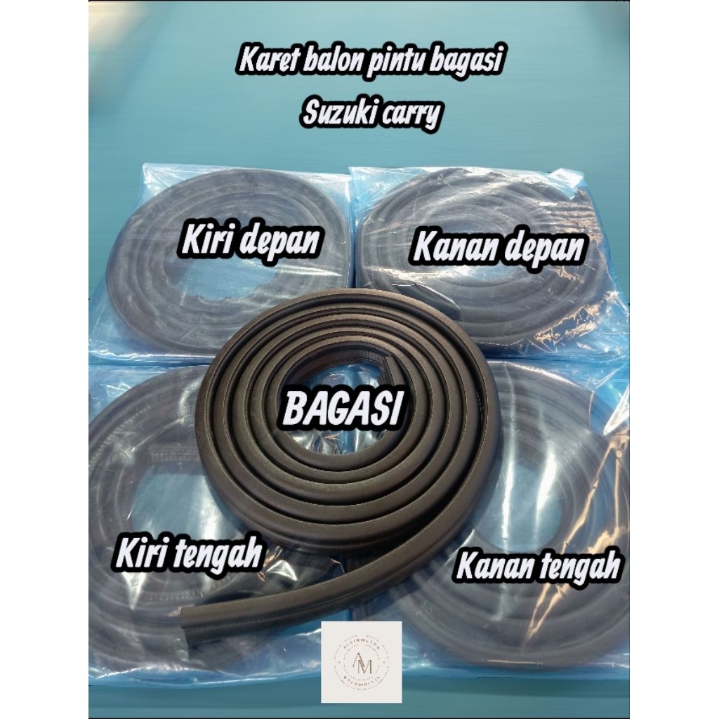 KARET BALON PEREDAM BODY PINTU BAGASI MOBIL Suzuki carry