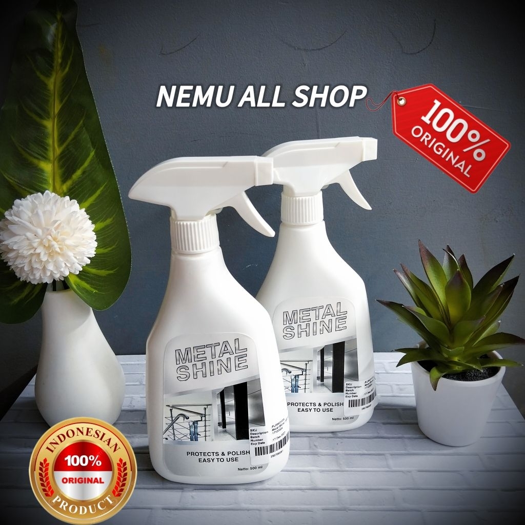 METAL SHINE 500ML iClean (Melindungi permukaan metal)