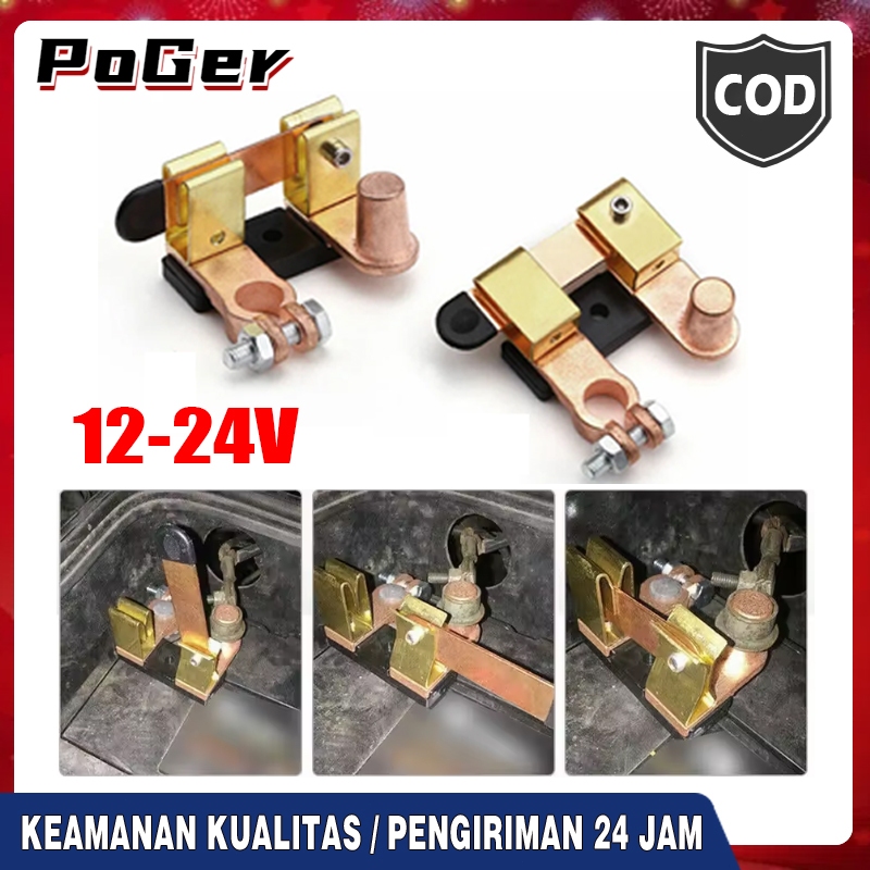 Sakelar Aki Mobil Cut Off Aki Pemutus Arus Aki Mobil Pisau Daya Negatif Otomotif