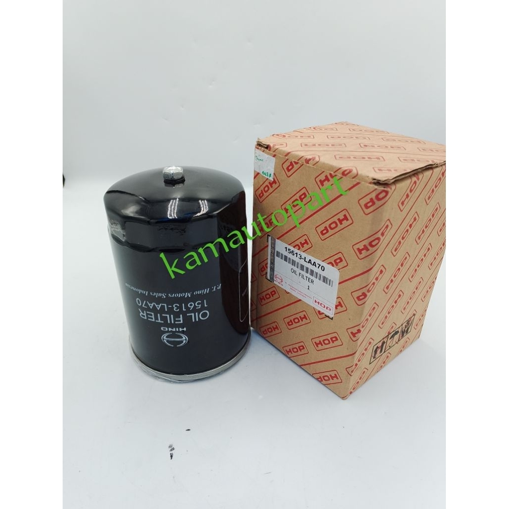 filter oli / oil filter / saringan oli / hino Dutro 130HD / Hino 300 / Hino 500