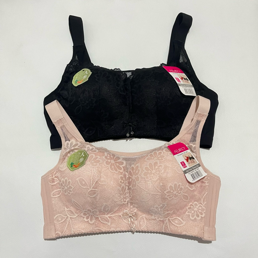 Bra Felancy Tanpa Kawat Soft Lace Premium FB2087 cup B