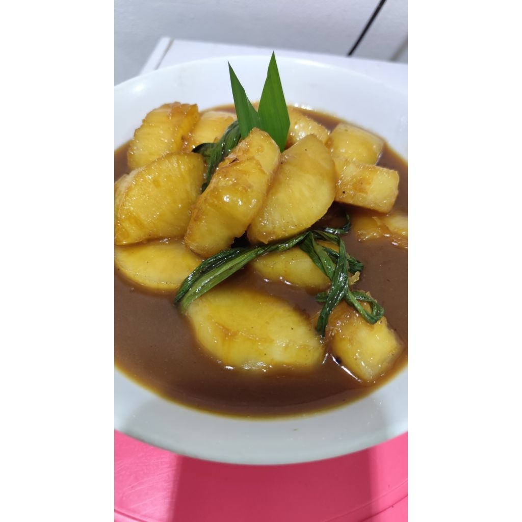 

Kolak singkong / ciang thong holansu kuah kental khas kalimantan