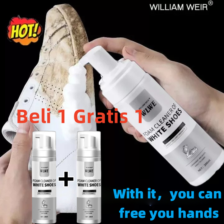 Shoe Cleaner for White Shoes 200ML White Shoes Cleaner Yellow Stain Remover for Shoes Rubber Shoes C