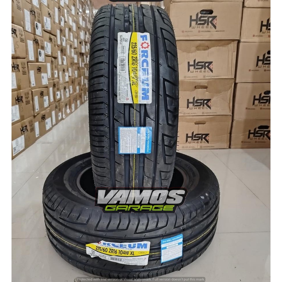 BAN MOBIL TUBLES FORCEUM OCTA 235 60 RING 16 BAN MOBIL STANDAR RUSH,ESCUDO,VITARA