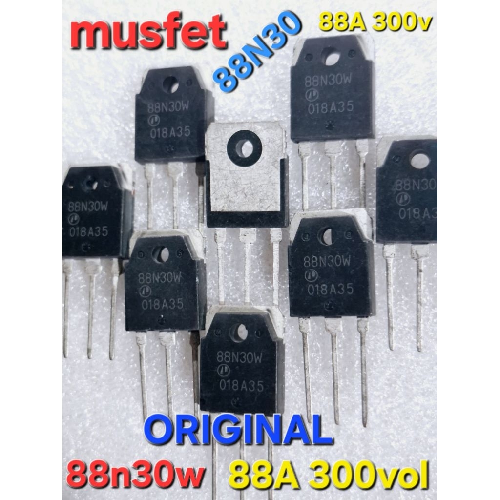 musfet 88n30w 88A 300vol asLi japan