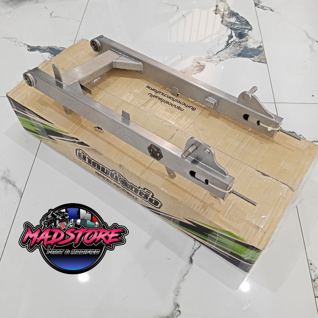 TERMURAH!!! Swing arm Stanlis Nakhom Nutzing payu Wave 125 / wave 100 model standar . Swing arm supr