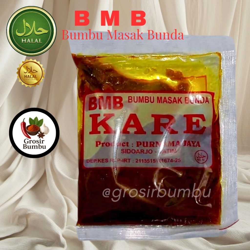 

BMB / Bumbu KARE / Bumbu Masak Bunda / Bumbu Masak Instan