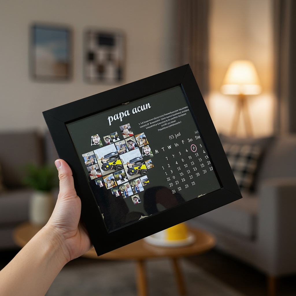 

Kado Custom Kalender Foto – Bingkai Kolase Hati Nama & Tanggal Spesial