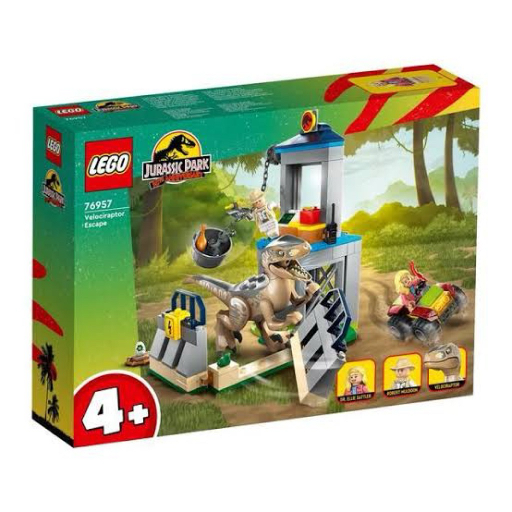 Lego Jurassic World 76957 -Velociraptor Escape