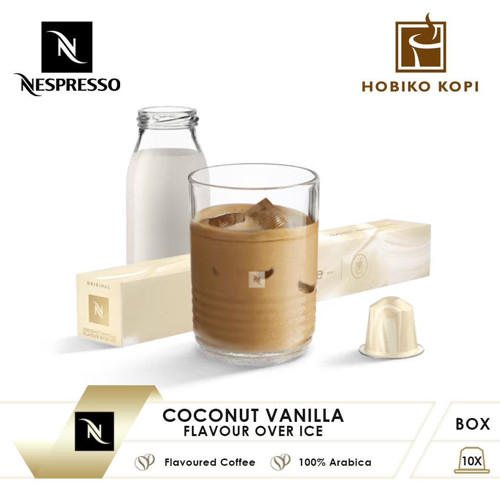 

Nespresso Ice Coconut Vanilla Original 1 Box - Coffee Capsule Limited Edition