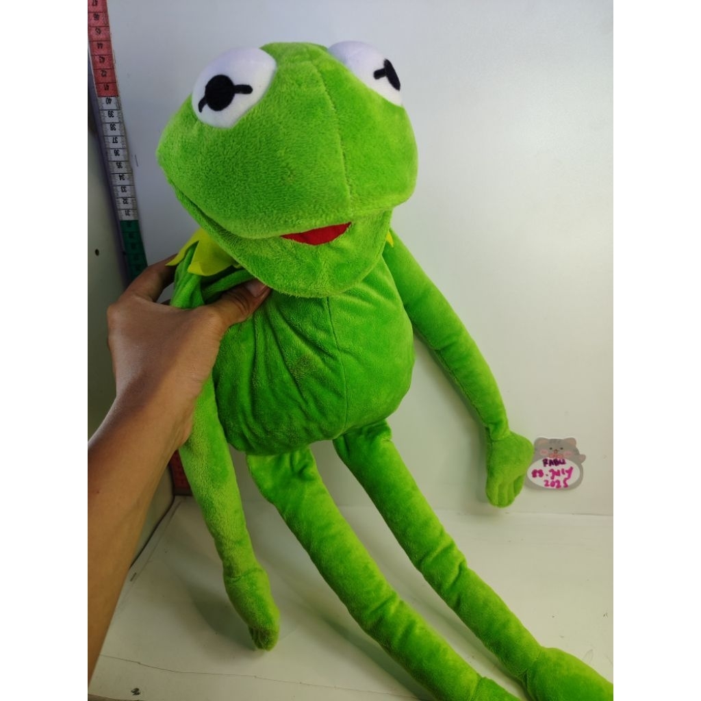 boneka kermit frog the Muppet show boneka tangan