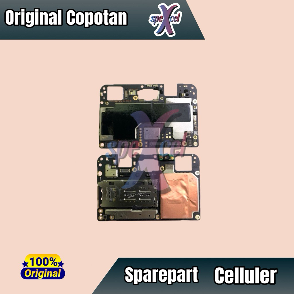 MESIN MOTHERBOARD NORMAL TES TESTED NYALA VIVO V7 1718 RAM 4 GB ROOM 32 GB ORIGINAL COPOTAN TERJAMIN