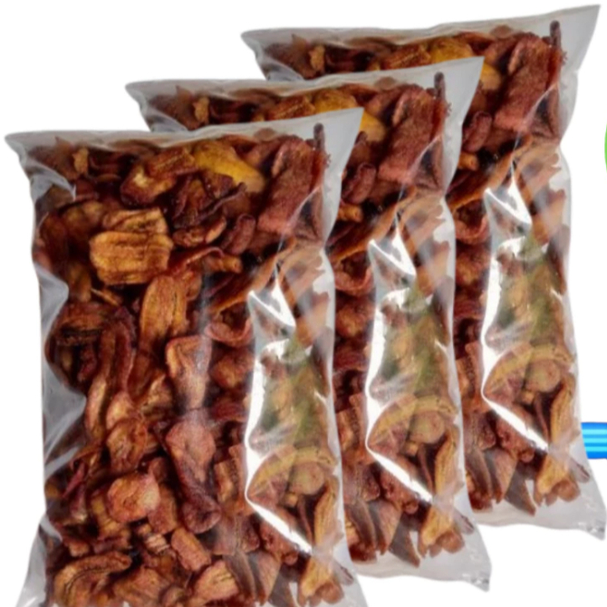 

Promo 3 Bal Keripik Sale Pisang Kering Khas Cilacap Cemilan Buah Kering Renyah Manis