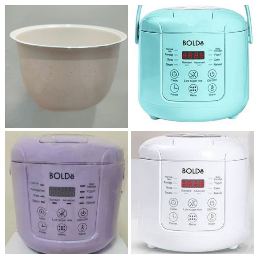 (PANCI SAJA) Innerpot ORI BOLDE utk Rice Cooker Bolde Smart less Sugar Digital Rice Cooker