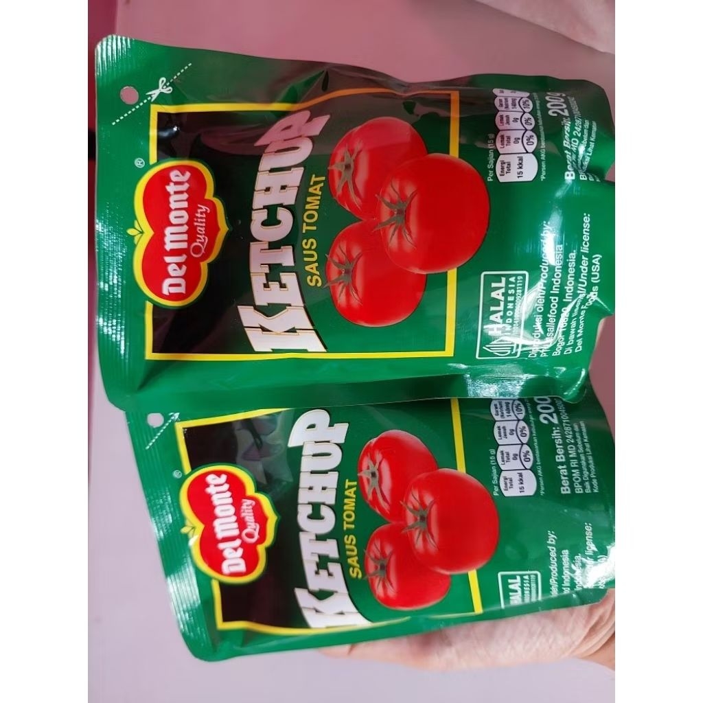 

saos tomat dan saos sambal delmonte 200g