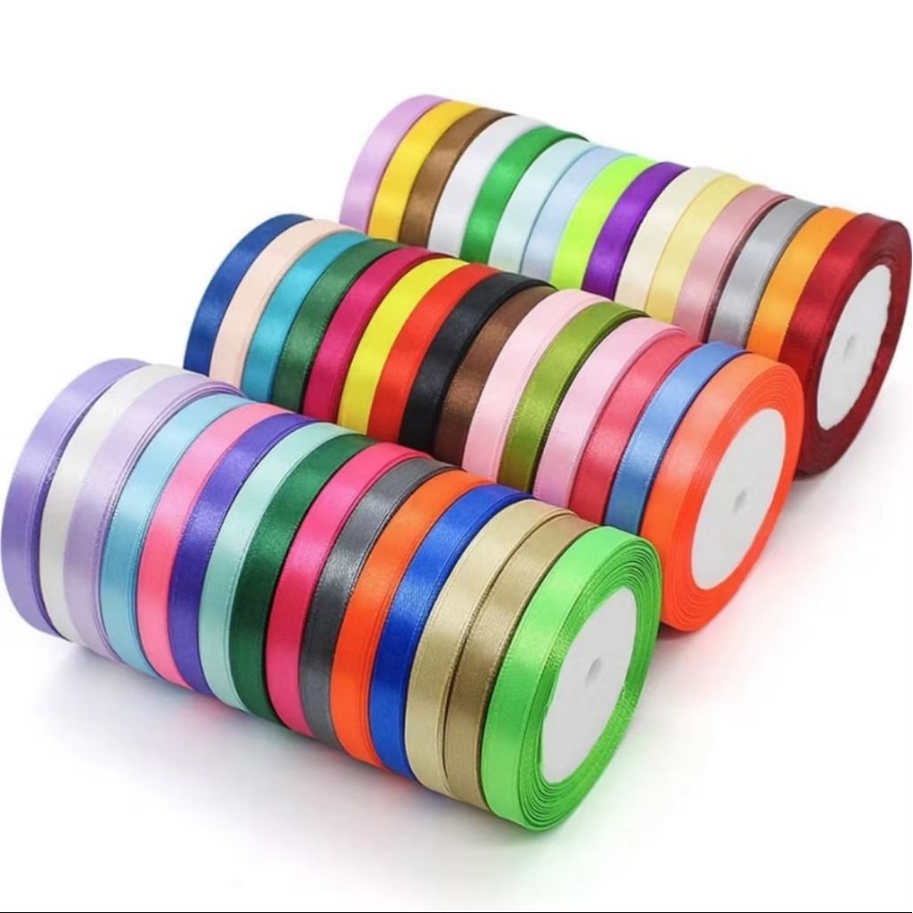 

PITA BALON / KADO / JEPANG / PITA PLASTIK KECIL PRAKARYA ROLL KECIL PANJANG 10 METER PER ROLL
