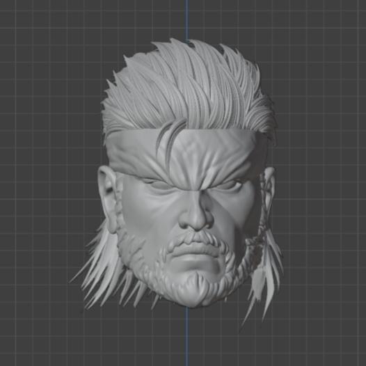 Headsculpt Head HS Solid Snake Metal Gear Mcfarlane Adam Muff Toys Notaman Shf NWToys Vtoys Romankey