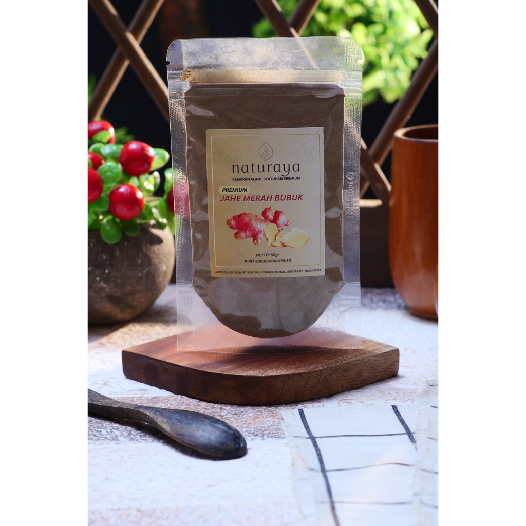 

Jahe Merah Bubuk Murni Super Premium Tanpa Gula 50 Gram