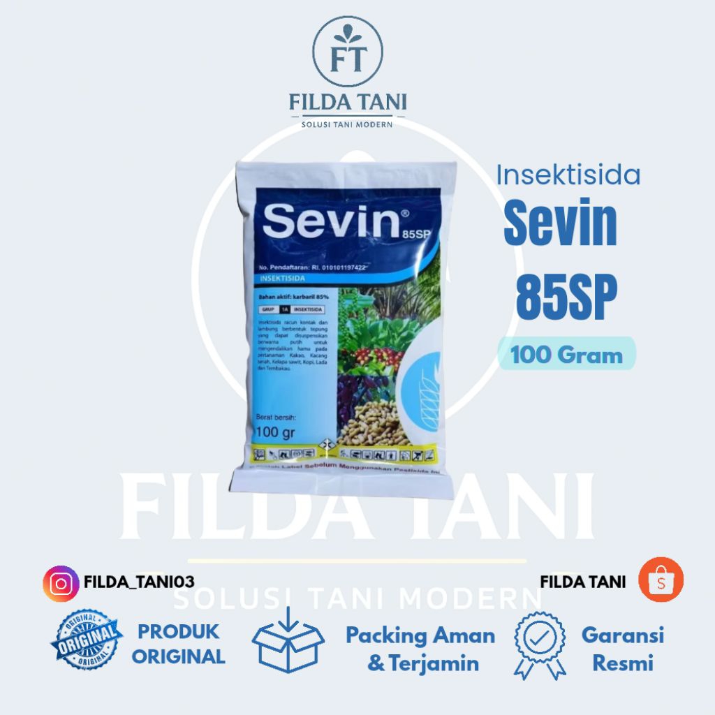 Insektisida — Sevin 85SP 100Gram