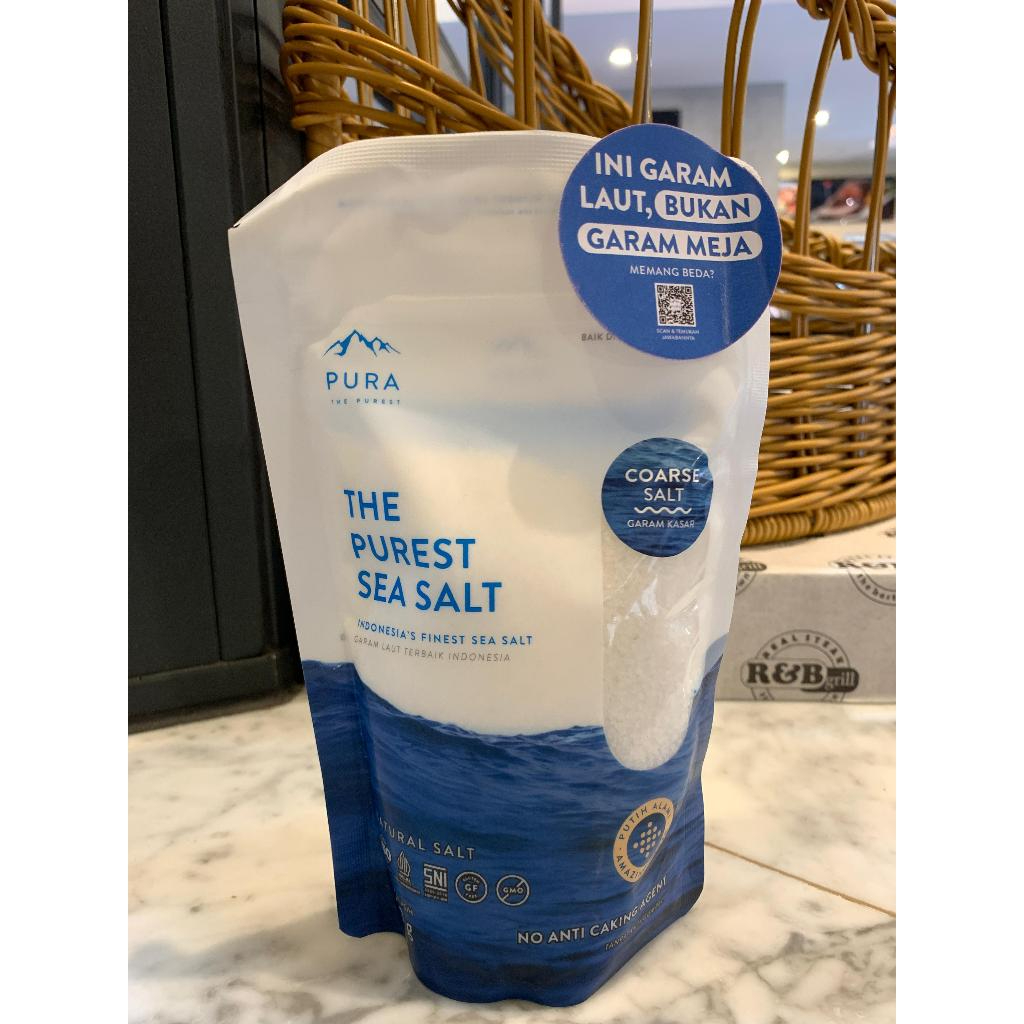 

Pura Sea Salt Coarse 300 GR | Pura Garam Laut Kasar 300 GR