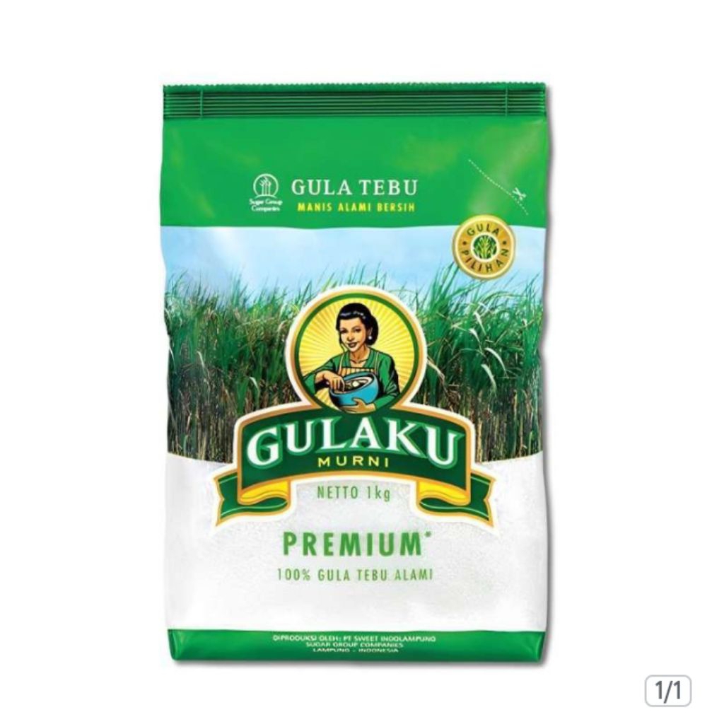 

gula putih gulaku 1kg