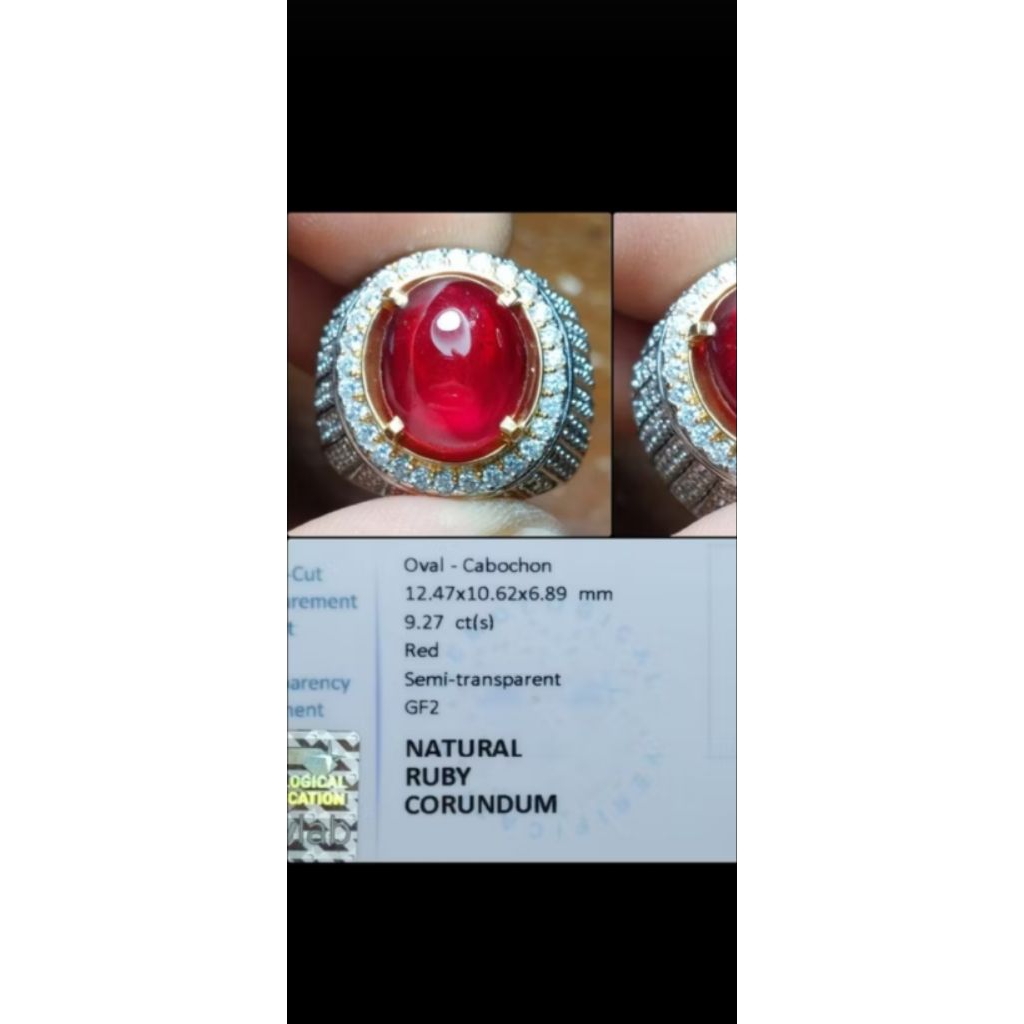 batu merah delima ruby Burma