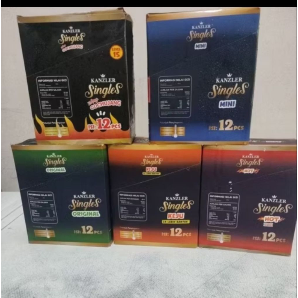 

SOSIS KANZLER 1 BOX KANZLER SINGLES SOSIS SUDAH MATANG TINGGAL MAKAN 1 BOX ISI 12 PCS 1 BOX 1 LUSIN
