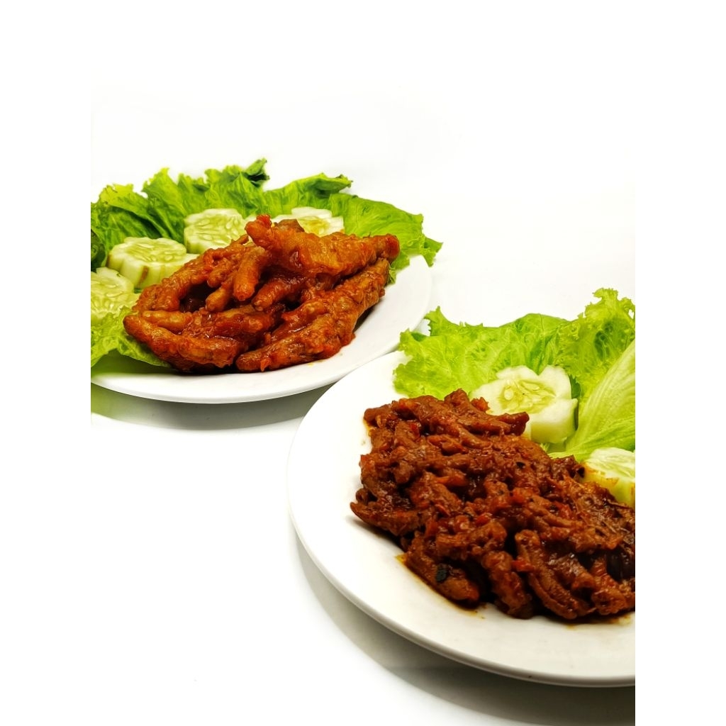 

Ceker pedas dan usus pedas