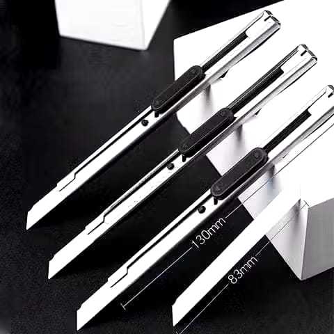 

Pisau Cutter Mini Stainless Cutter Mini Besi Pisau Mini Cutter Stainless Steel