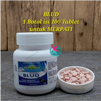 VETAFARM TABLET BLUD ISI 100 - MERPATI PIGEON