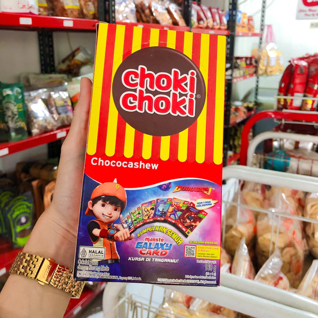 

Choki Choki 1 BOX ChocoCashew Best Seller 20x10g