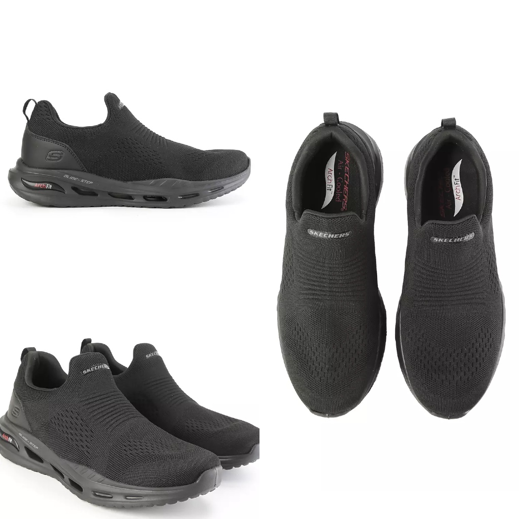 Skechers Arch Fit Orvan Original (Sepatu Sneakers Slip On Pria ss)