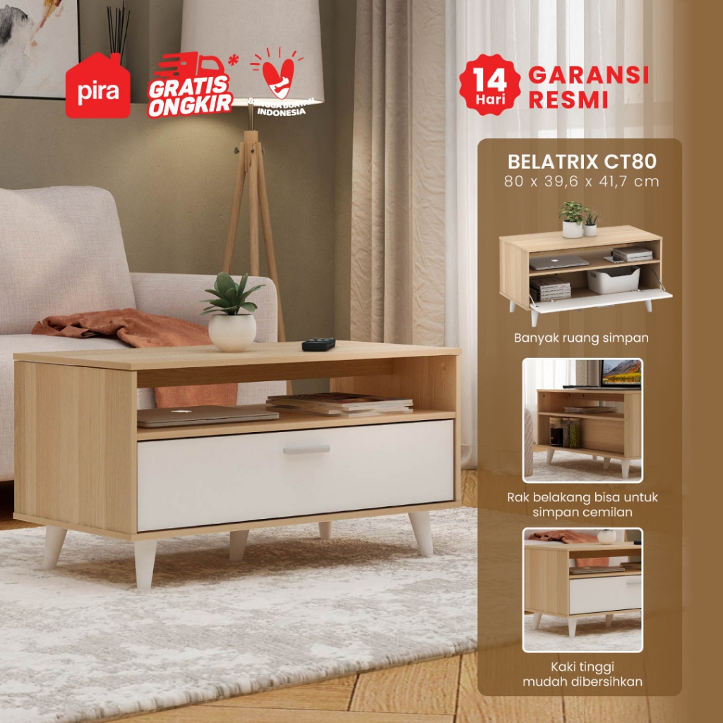 PIRA METROPOLIS OX -  BELATRIX CT80 Meja Tamu