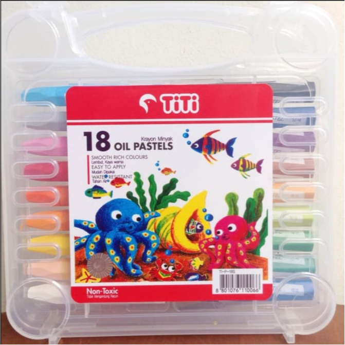

Crayon TiTi 18/24/36/48/55 Warna Lengkap