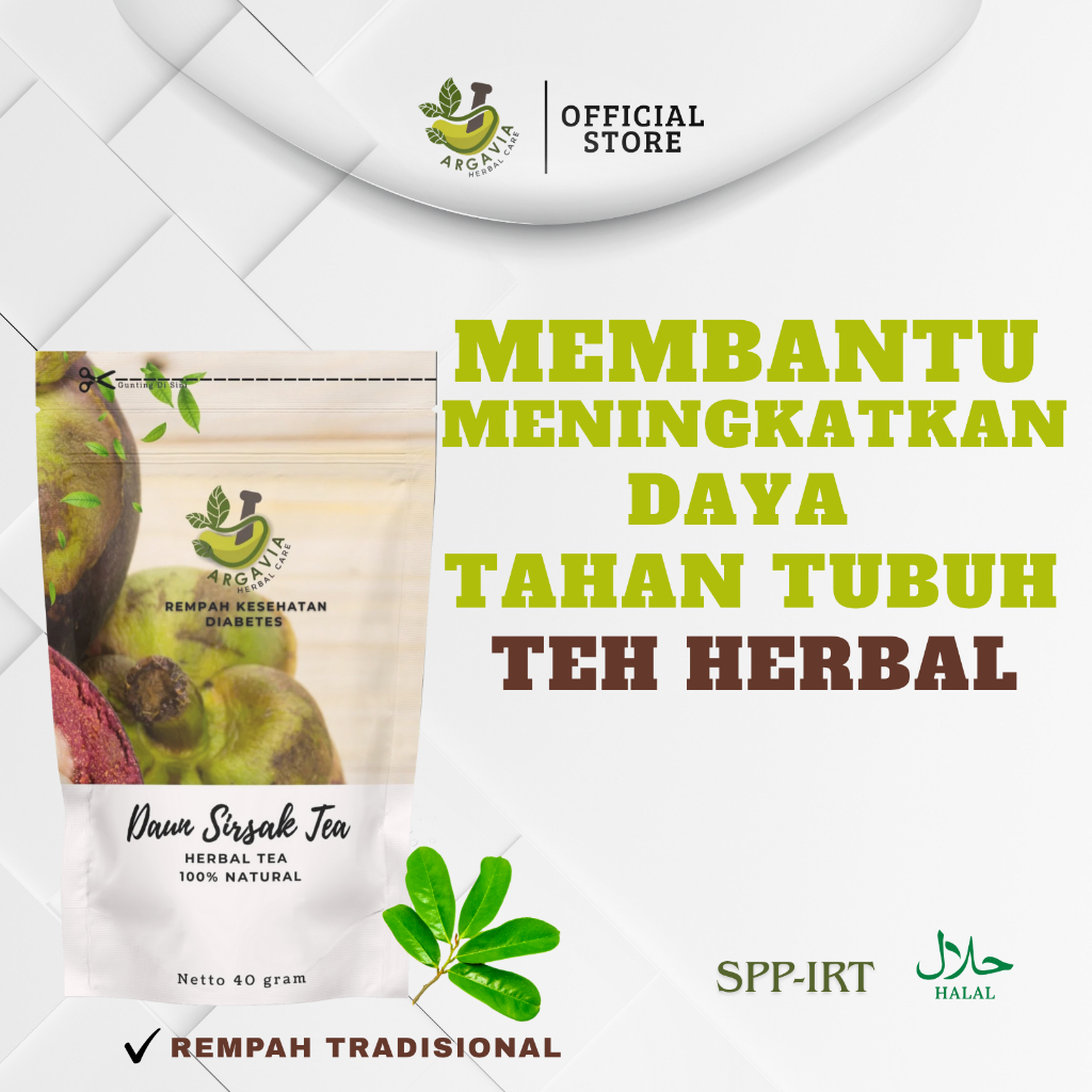 

Argavia Teh Celup Daun Sirsak Anti Diabetes Organik