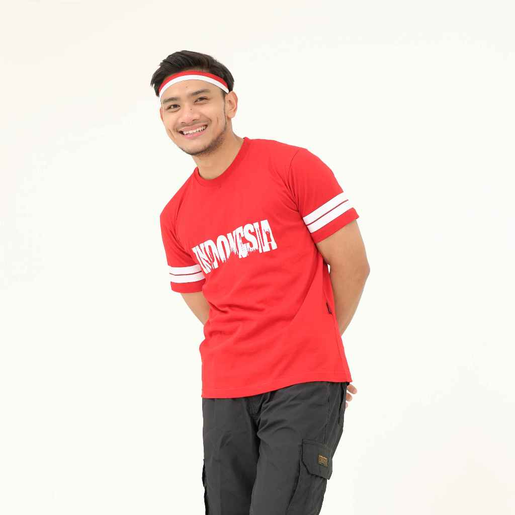 BAPIN T-Shirt Kemerdekaan HUT RI Pria Wanita Big Heroes Veter – Kaos Agustusan Merah Putih