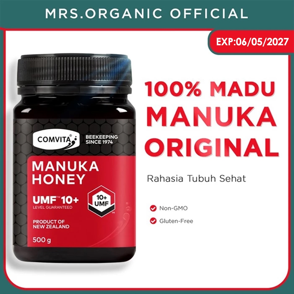 

COMVITA Manuka Honey UMF 10+ 500 gr- madu alami murni asli new zealand