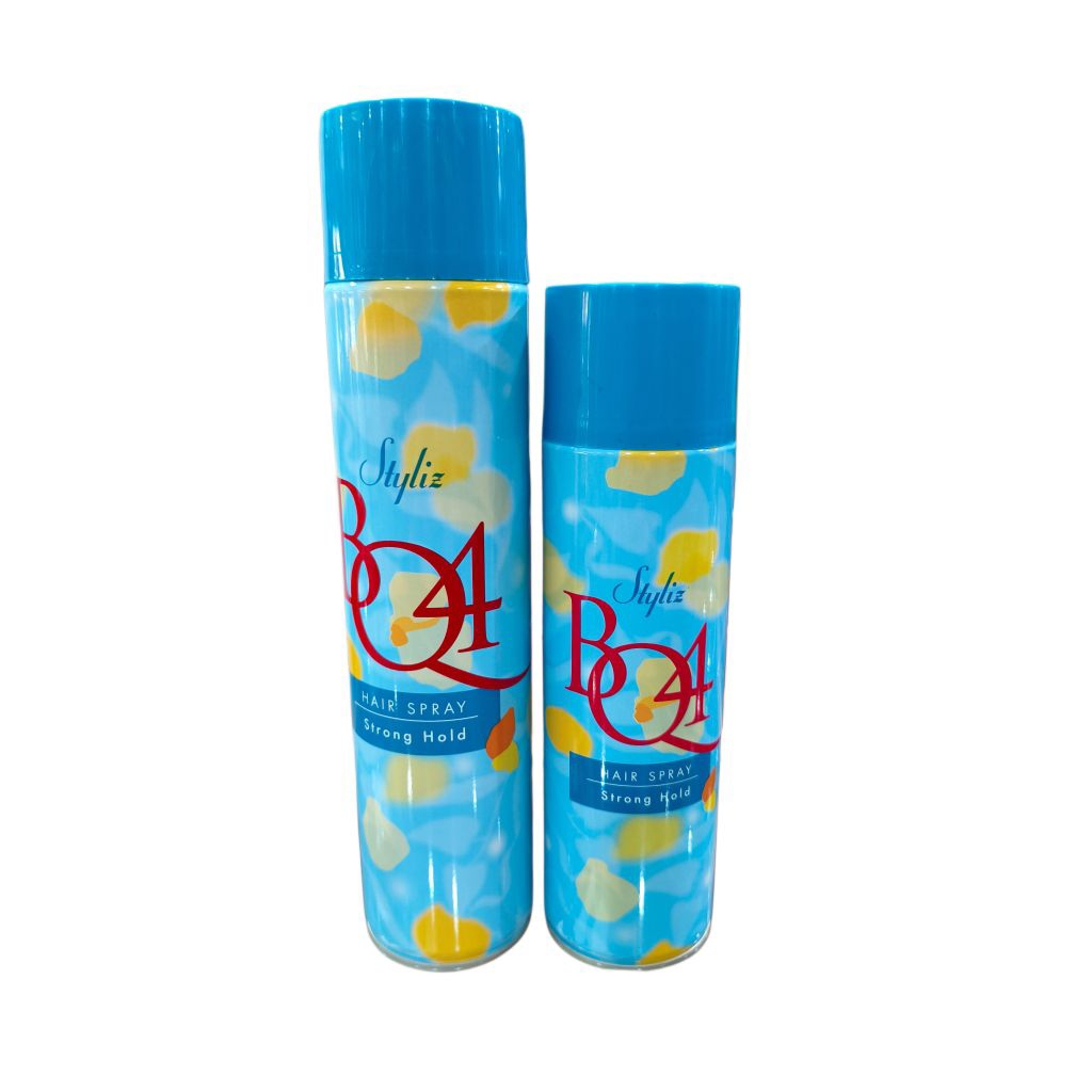 BQ4 Hair spray Rambut strong hold Hair spray rambut sanggu dan salon
