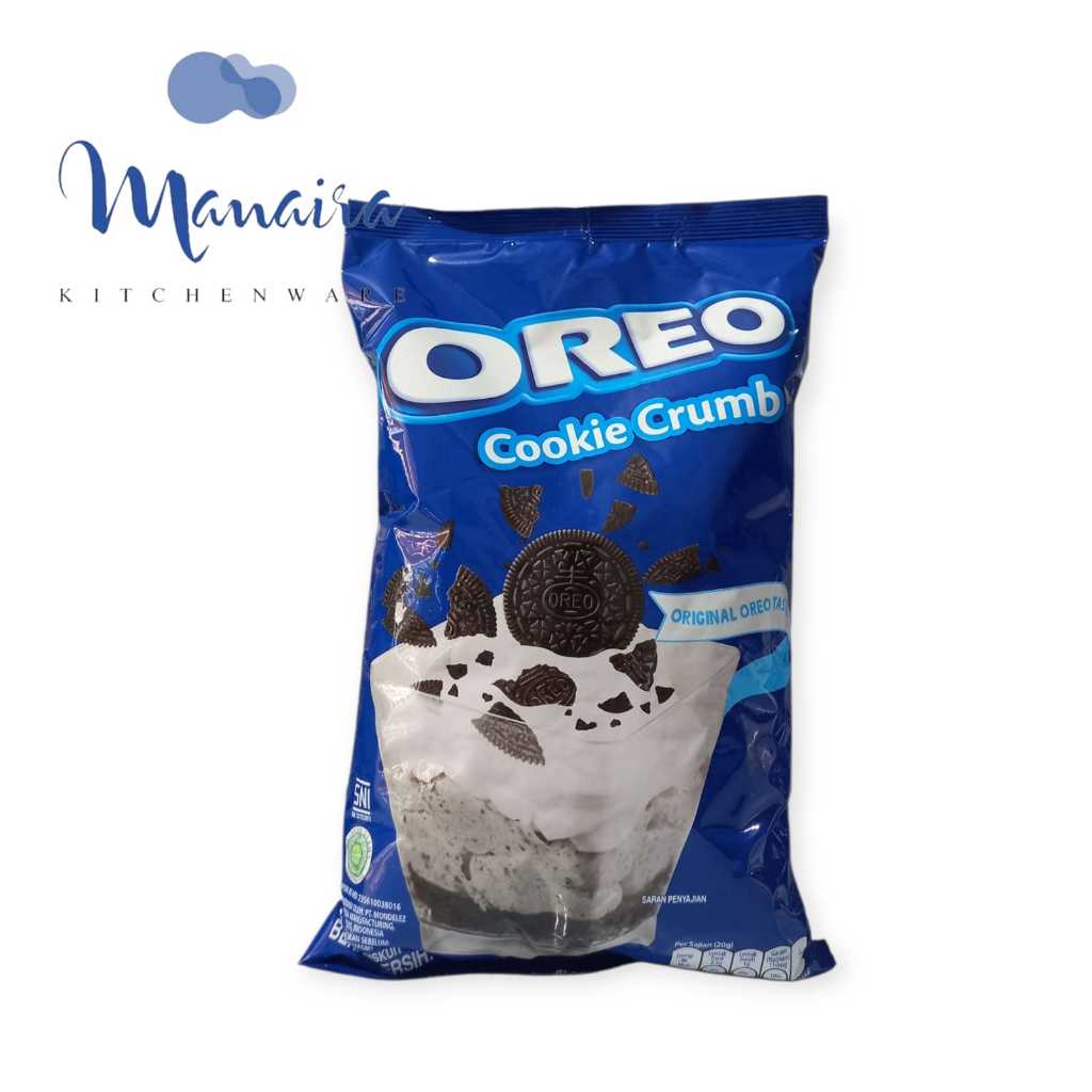 

Topping Oreo remuk / Oreo Cookie Crumb ORIGINAL 1 KG