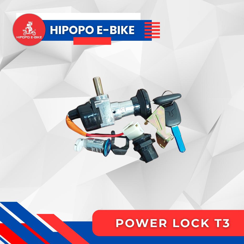 Power Lock Sepeda Listrik Uwinfly T3