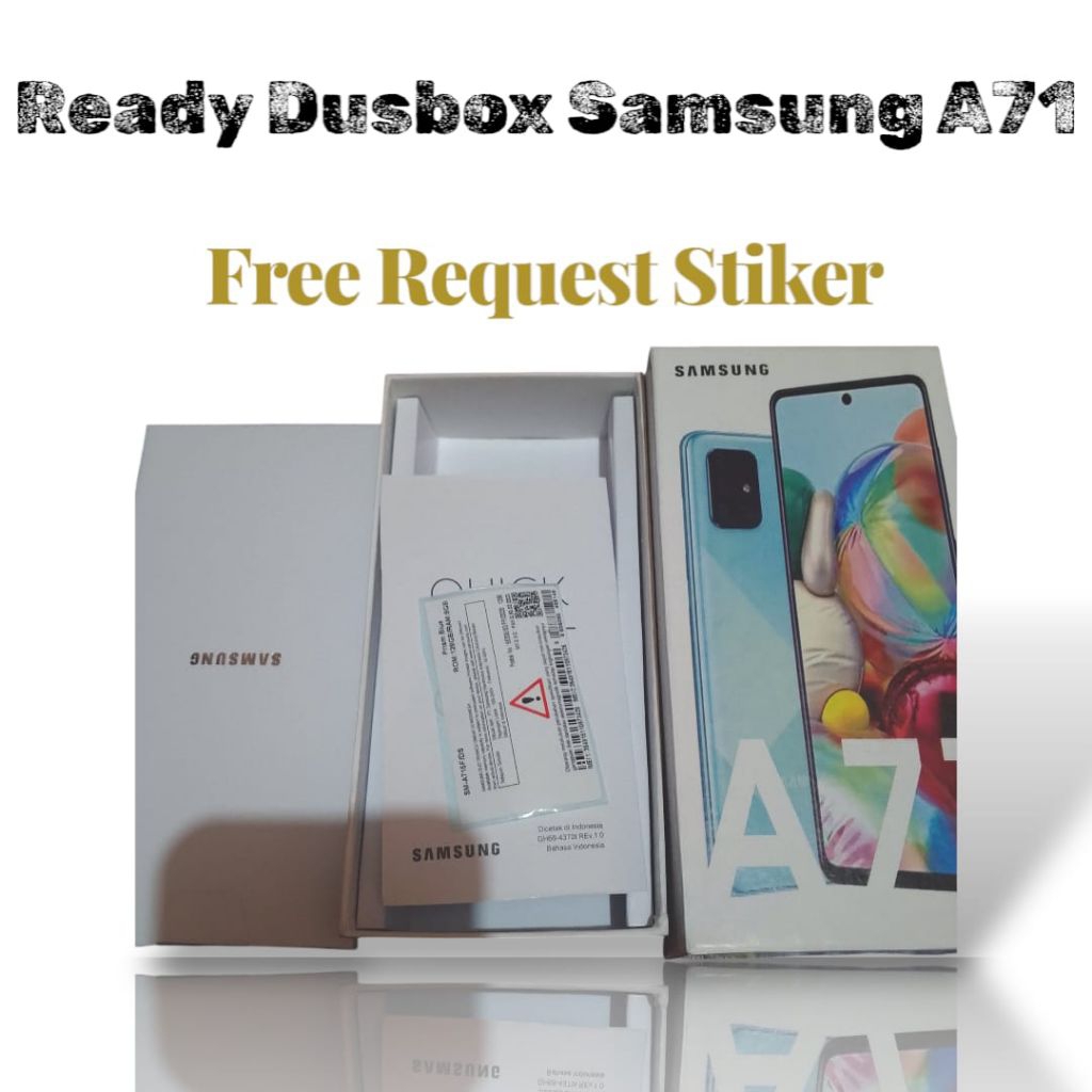 

dus box samsung a71 free request stiker