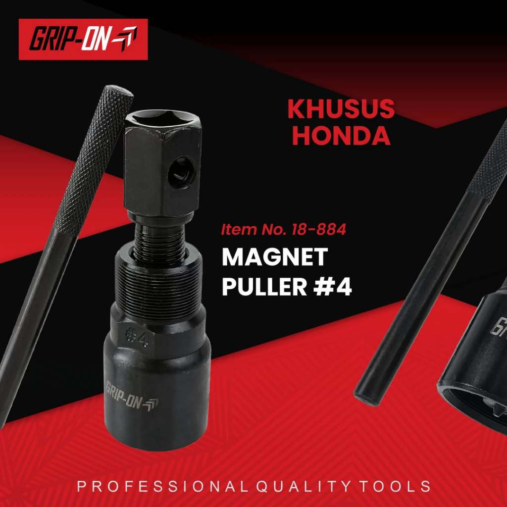 Grip On Magnet Puller no 4 / Kunci Treker Magnet No 4 Untuk Motor Honda