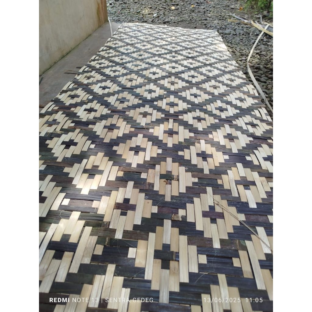 Anyaman bambu/gedeg/gribig/plafonVARIASIUKURAN