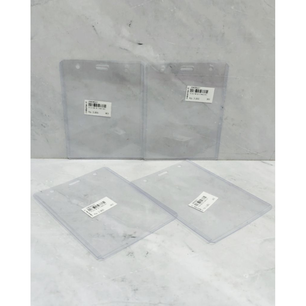 

PLASTIK ID CARD B3 / SARUNG ID CARD / PLASTIK NAME TAG