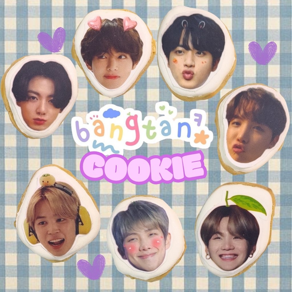 

KUE BTS/COOKIES BTS/KUKIS KPOP/BANGTAN
