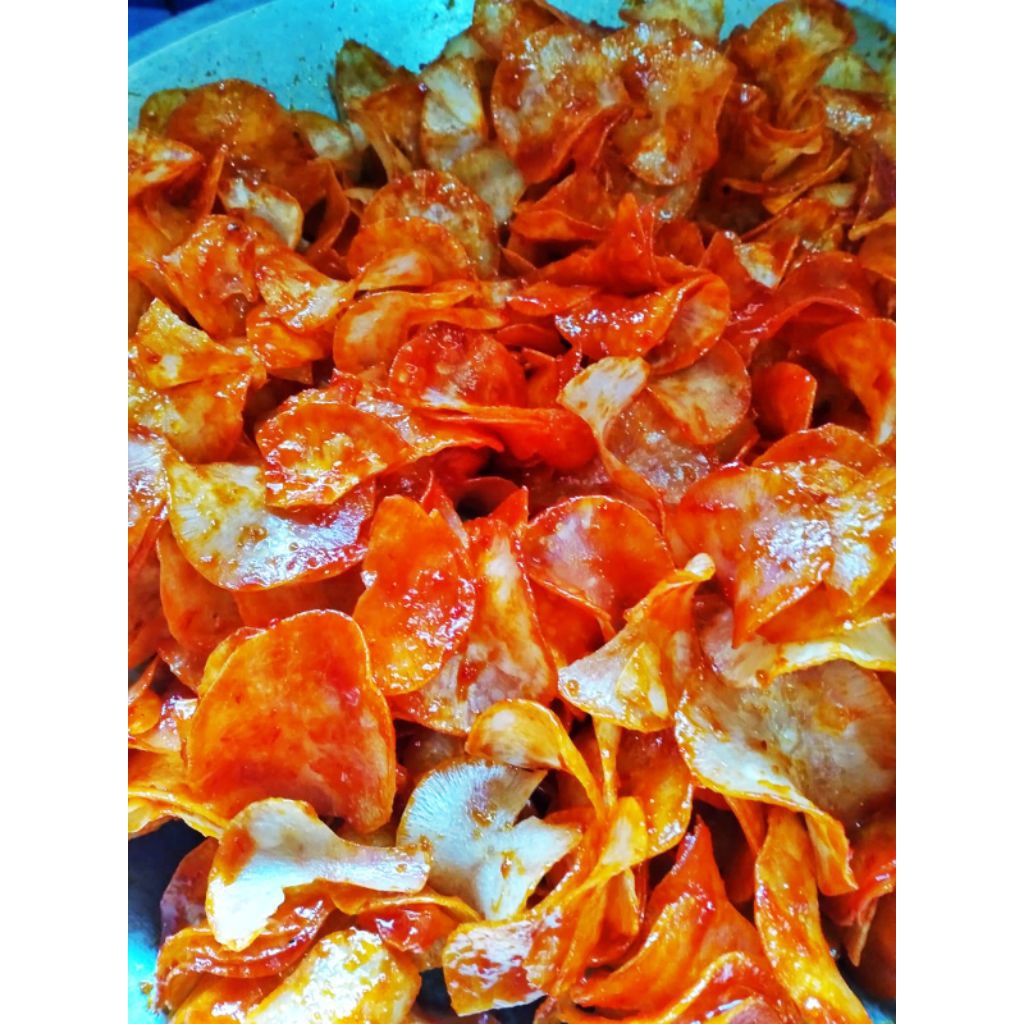 

Keripik Singkong Balado Asli Lampung 200 gram